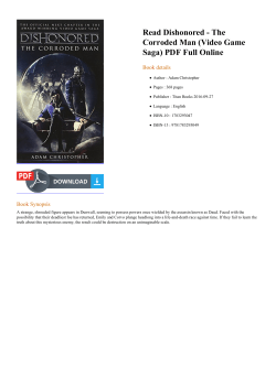 Read Dishonored - The Corroded Man (Video Game