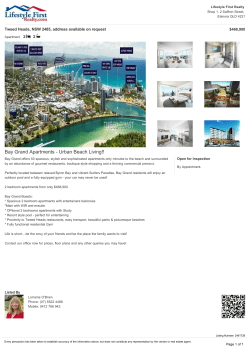 Listing Number 2461728, located in Tweed Heads