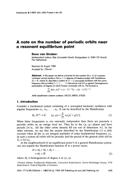 A note on the number of periodic orbits near a resonant equilibrium