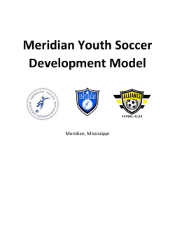 Meridian Youth Soccer Development Model