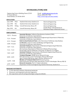Curriculum Vitae - UCSB Computer Science