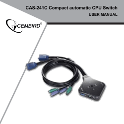 Cas-241C Gembird English User Manual