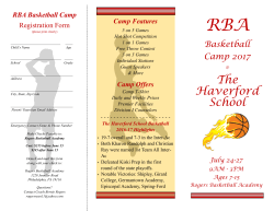 RBA Basketball Camp - The Haverford School