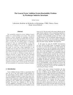 The General Vector Addition System Reachability Problem
