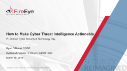 fireeye threat intelligence