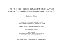 The Hull, the Feasible Set, and the Risk Surface