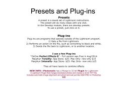 Plug-ins