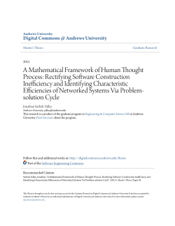 A Mathematical Framework of Human Thought Process: Rectifying