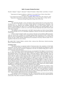 Ball`s Formula Method Revisited
