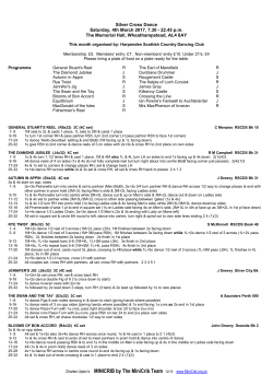 MiniCrib 25_12 December 2015 - Silver Cross Scottish Dancing Group