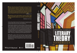 The Literary Theory Handbook