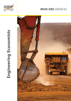 AME Group Iron Ore Brochure