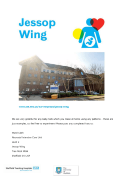 Knitted Baby Hat Patterns - Sheffield Clinical Research