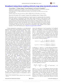 Broadband metasurfaces enabling arbitrarily large delay