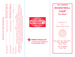 basketball camp - Milford Schools