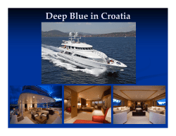 Deep Blue in Croatia - Abiego Yachts International