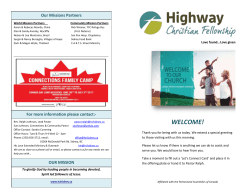 April 23rd Bulletin