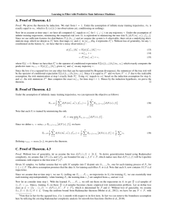 A. Proof of Theorem. 4.1 B. Proof of Theorem. 4.2 C. Proof of