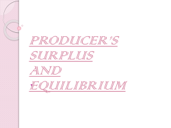 producer`s surplus