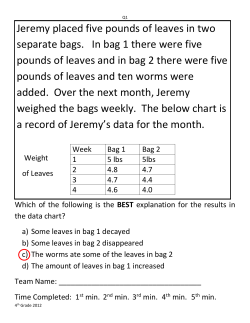 Round 1 - Lake County Schools