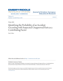 Identifying the Probability of an Accident Occurring with Suspected