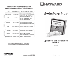 SwimPure Plus - Hayward Pools