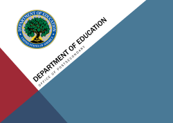 GEAR UP Matching Requirements presentation