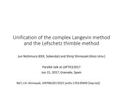 Unification of the complex Langevin method and the Lefschetz