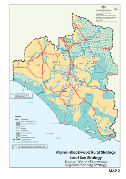 Map 2 Land use strategy - Department of Planning