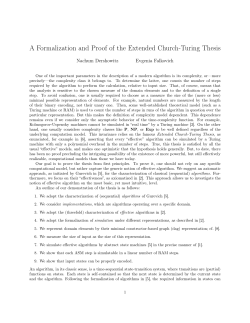 A Formalization and Proof of the Extended Church