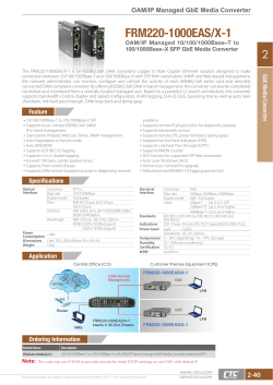 FRM220-1000EAS/X-1 - Sysnet Telematica