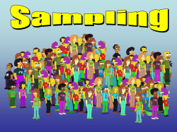 Stratified sampling involves classifying the population into