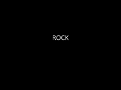 ROCK - Tony Garlanger.com