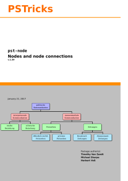 PSTricks pst-node Nodes and node connections