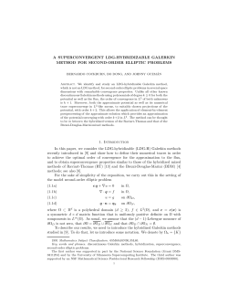 A SUPERCONVERGENT LDG-HYBRIDIZABLE GALERKIN