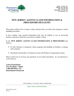 new jersey agents claim information