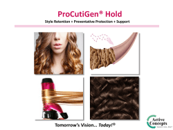 ProCutiGen® Hold - Active Concepts