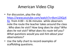 Heat Map For American Video