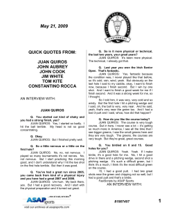 Juan Quiros, John Aubrey, John Cook, Jim White, Tom