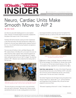 Neuro, Cardiac Units Make Smooth Move to AIP 2