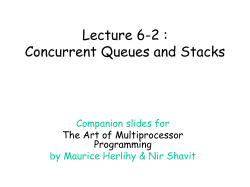 Concurrent Queue/Stack