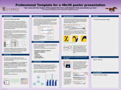 48x36 Poster Template
