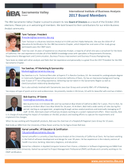 2017 Board Members