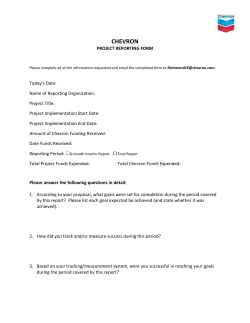 2016 Project Report Form
