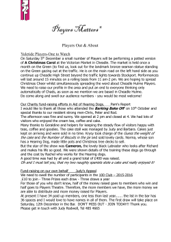 Players Matters - Players Theatre