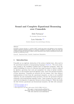 Sound and Complete Equational Reasoning over Comodels