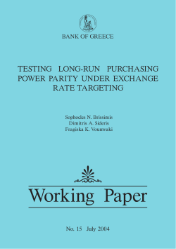 Testing Long-Run Purchasing Power Parity under Exchange Rate