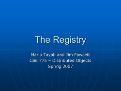 The Registry