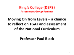 A Learning Progression Approach to Understanding Students