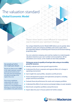 Global Economic Model Overview